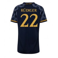 Real Madrid Antonio Rudiger #22 Replika Bortatröja Dam 2023-24 Kortärmad